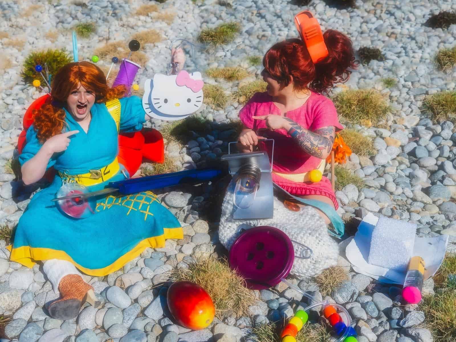 This was actually MY reaction when I first saw the Hello Kitty earrings! 😅
Did any one else lose their minds with this prop build too???

Photo by @luckyphotoig 

-S

#cosplayers #studioghilbicosplay #cosplayprops #cosplayphotograpy